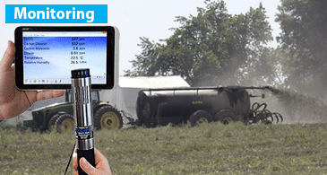 Monitoring of Air an water around CAFOs