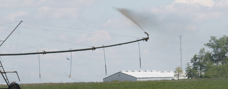 Aerosolizing of CAFO waste in the air